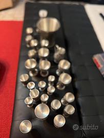 LOTTO BICCHIERI IN PELTRO