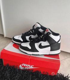 Nike Dunk Panda W High originali con scontrino