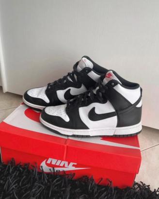 Nike Dunk Panda W High originali con scontrino