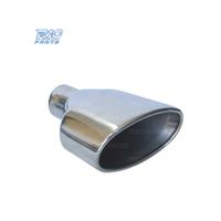 TERMINALE SCARICO OVALE IN ACCIAIO INOX TIPO RS4 C