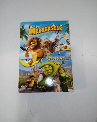 Dvd Madagascar e Shrek 2