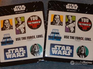 Star Wars-magneti/calamite vintage NUOVI