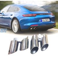 TERMINALI SCARICO PORSCHE PANAMERA 17- LOOK S CROM