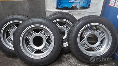 cerchi e gomme Fiat 500 vecchia