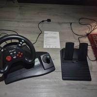 Volante+Pedali SHARK per PlayStation 1