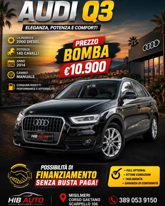 Audi Q3 2.0 TDI S Line Edition