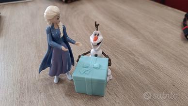 Kinder Maxi Sorpresa gioco Frozen ll Olaf Elsa fig