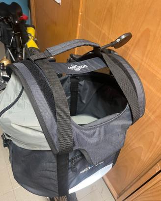 Cestino cane-gatto per bici attacco Klikfix