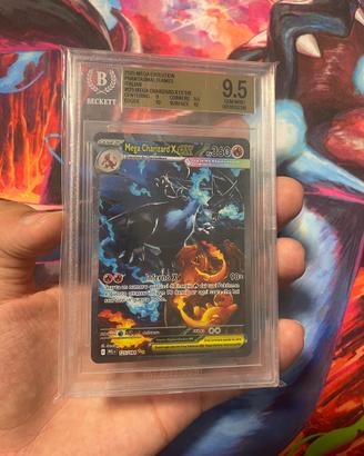 Mega charizard ex BGS9.5
