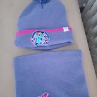 set di cappello e sciarpa