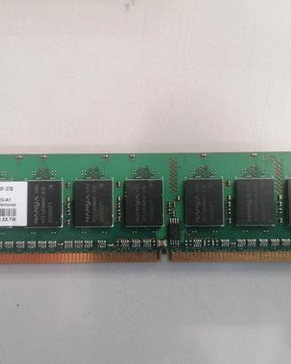 memoria Ram 512mb nanya PC2 4200e