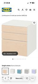 Cassettiera Ikea