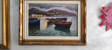 quadro olio su tela vittorio Colucci