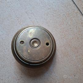 Pulsante per campanello a disco in ottone/bronzo