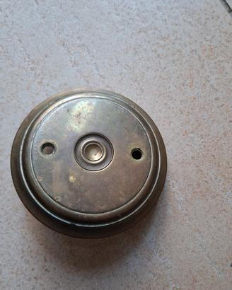 Pulsante per campanello a disco in ottone/bronzo