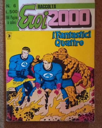 Raccolta Eroi 2000 n.6 Fantastici Quattro Corno