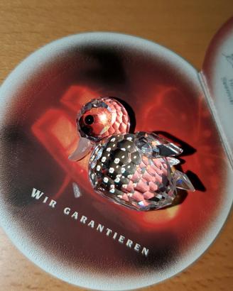 Swarovski Silver Crystal Mini Anatroccolo scatola