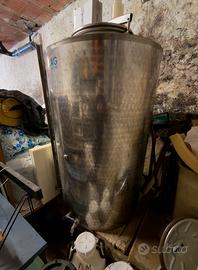 Serbatoio inox 600L vino – AG Inox – alimentare