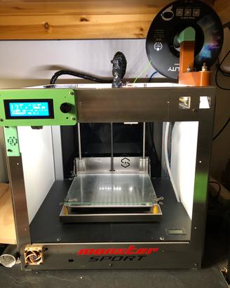 Stampante 3D sharebot in acciaio inox