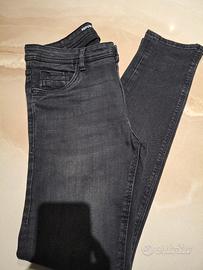 Jeans uomo taglia 46 nero sbiadito OVS
