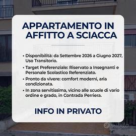 Appartamento a Sciacca per uso transitorio