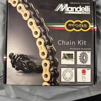 Kit catena corona e pignone honda cb650r 2019