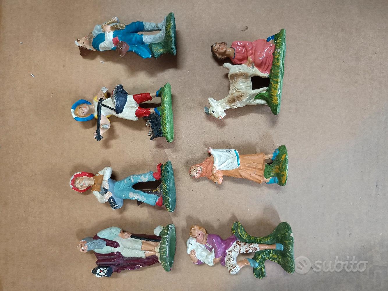 statuette vintage per presepe - Collezionismo In vendita a Matera