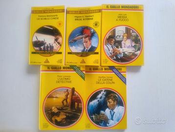 Lotto 20 volumi Il Giallo Mondadori, anni ’80–’90
