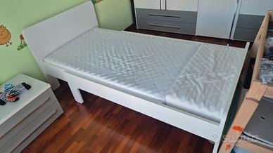 letto bambini ikea bianco allungabile
