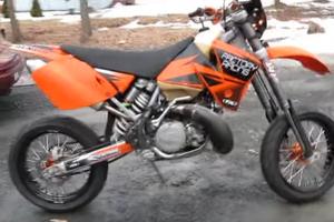 TELAIO TARGATO KTM SX EXC 300 2t 2001 2002 ENDURO