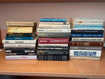 Stock 30 Libri in blocco - Generi vari