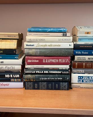 Stock 30 Libri in blocco - Generi vari