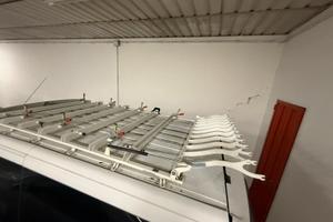 Porta bici scudo vivaro