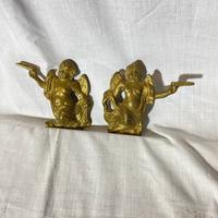 Coppia di Fregi con Angeli risalenti al 1800