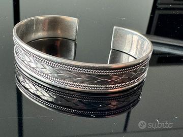 Bracciale rigido argento 925