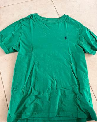Ralph lauren  t shirt tg 14/16 anni