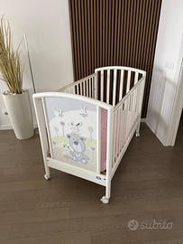 Lettino pali con cassetto