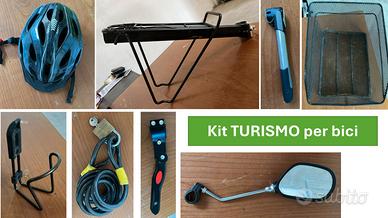 Kit Turismo per bici composto da 9 articoli