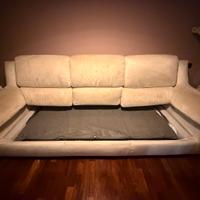 Divano letto 4 posti con chaise lounge