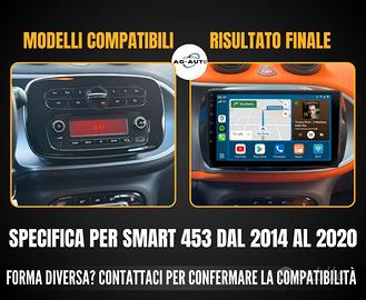 Smart 453 Fortwo KIT COMPLETO Autoradio android