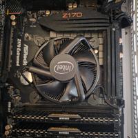 kit scheda madre , cpu intel, dissipatore 