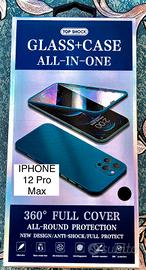 Custodia + Vetro iPhone 12 pro max 