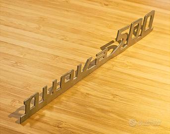 Targhetta vintage Fiat nuova 500