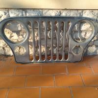 Mascherina Cromata jeep