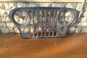 Mascherina Cromata jeep