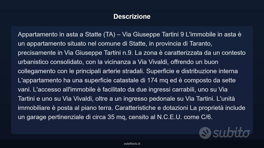 Appartamento – Statte, Taranto - Vista 3