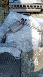 scarico artigianale + damn doppio Giulietta 1.4
