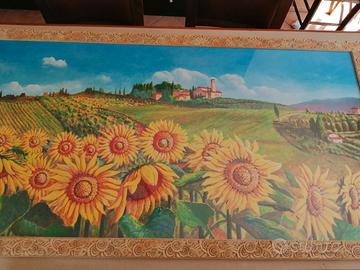 Quadro girasoli