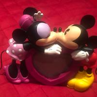 Cornice portafoto Disney ceramica Topolino e Minni