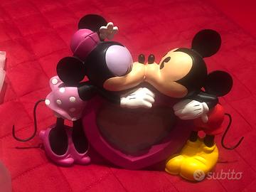 Cornice portafoto Disney ceramica Topolino e Minni